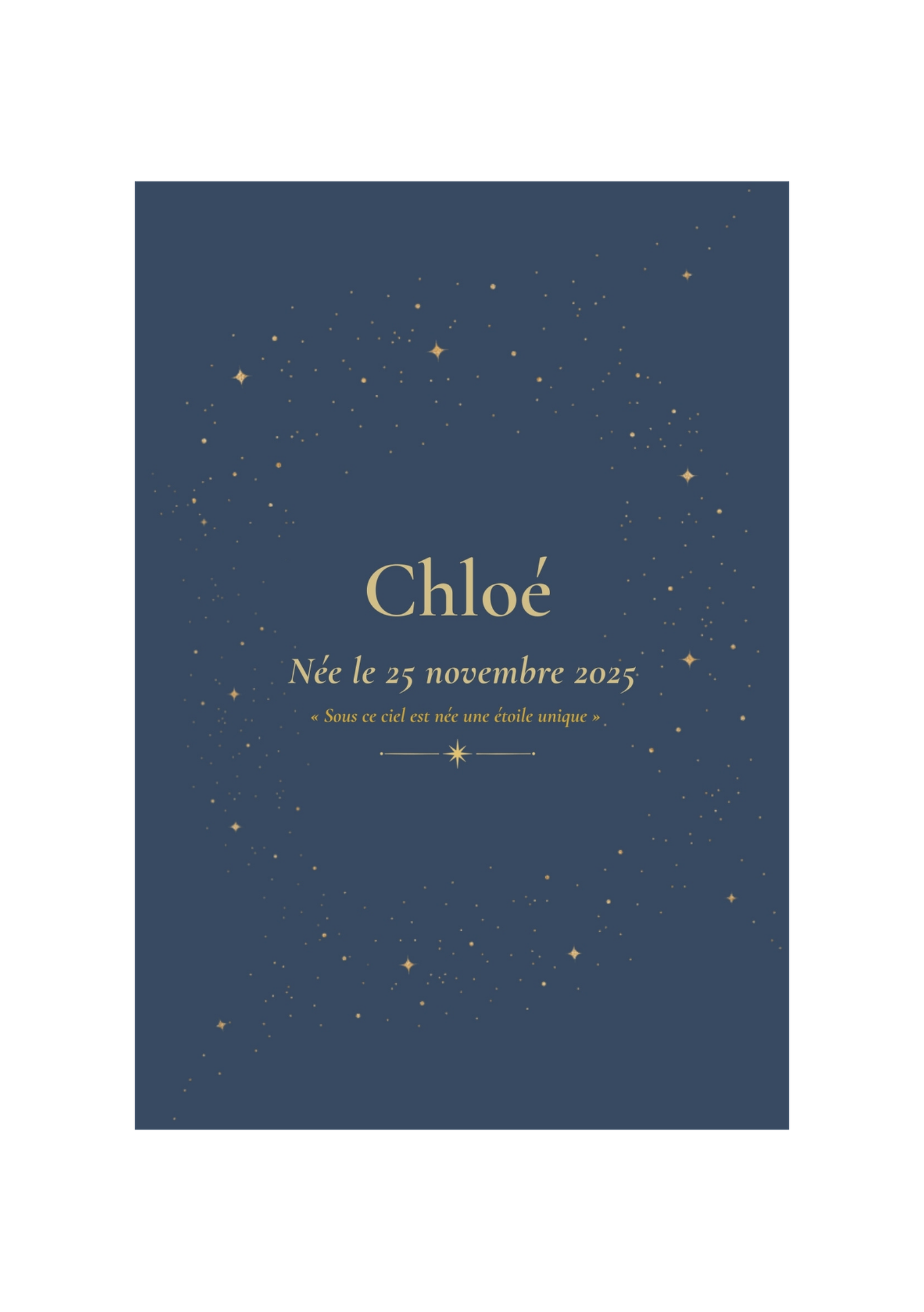 Essentiel – Livre de naissance illustré