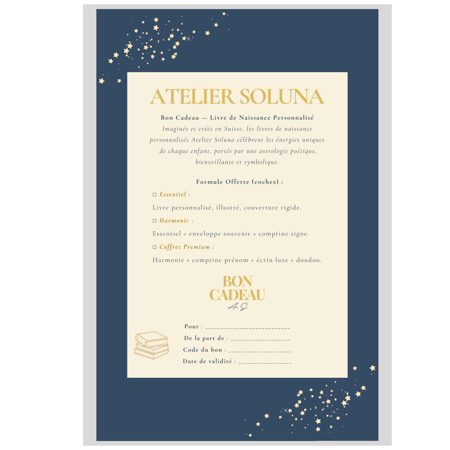 Bébé pas encore né ? Offrez un Bon Cadeau.