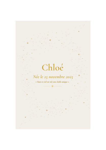 Essentiel – Livre de naissance illustré