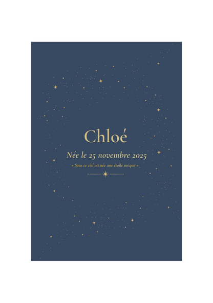 Essentiel – Livre de naissance illustré