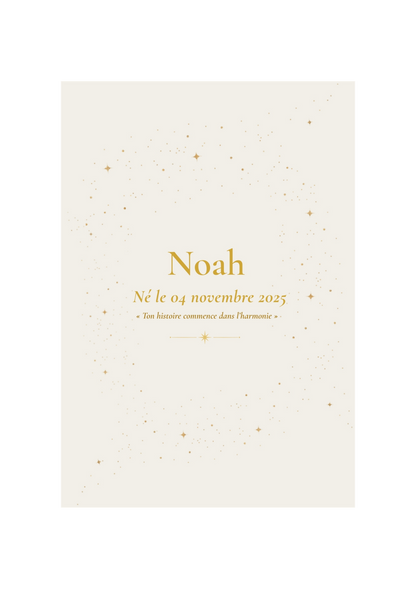 Harmonie – Livre + comptine & enveloppe souvenirs