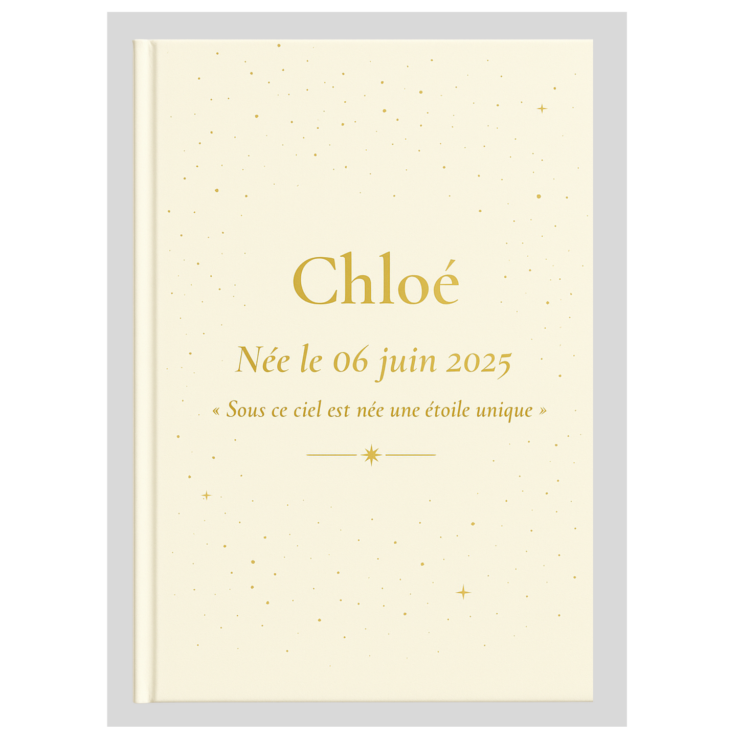 Essentiel – Livre de naissance illustré