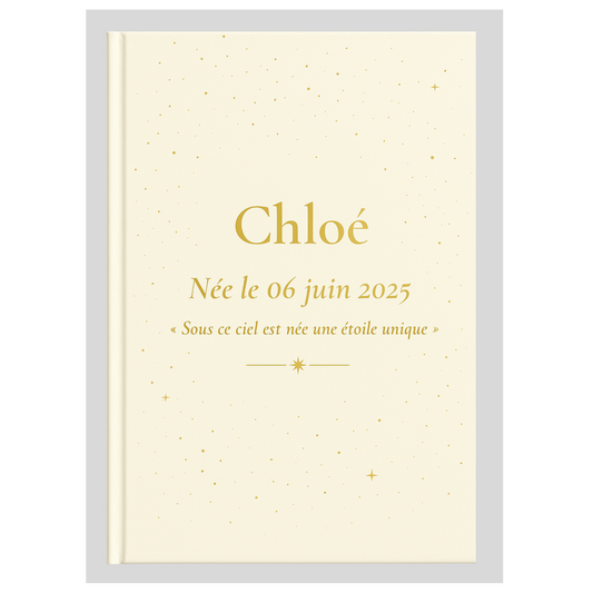 Essentiel – Livre de naissance illustré