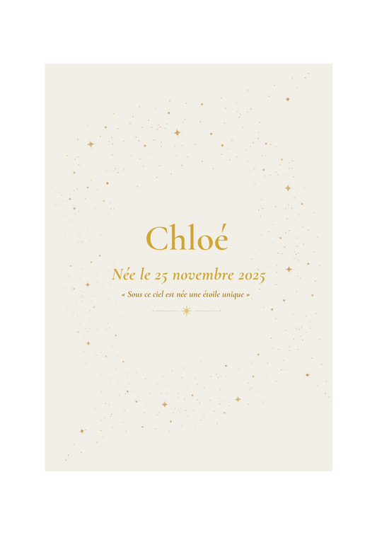 Essentiel – Livre de naissance illustré