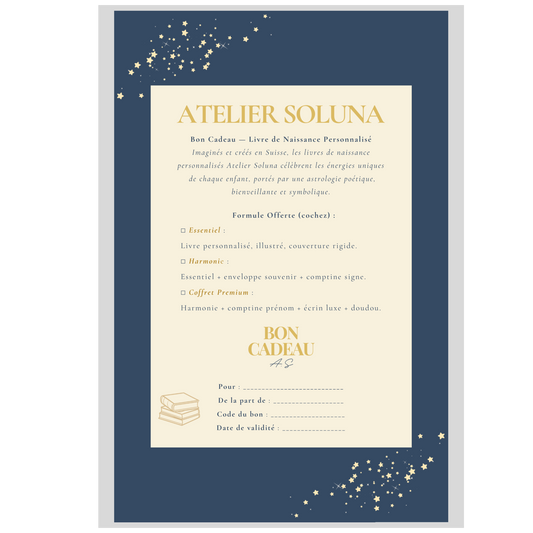 Bébé pas encore né ? Offrez un Bon Cadeau.